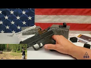 Vector Optics Pistol Red Dot Sight Live Fire Test & Review