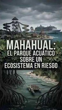 📁 MAHAHUAL: THE WATER PARK ON AN ECOSYSTEM AT RISK