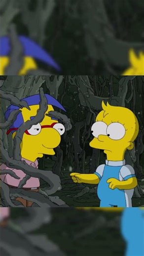 ¡Milhouse atrapado en un mundo extraño!