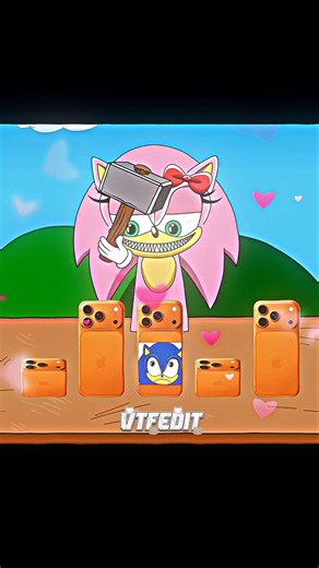 SONIC TEAM SURPRISE HAMMER! 🔥☠️ #sonic #edit #aura #nobatidao #1m #trollface
