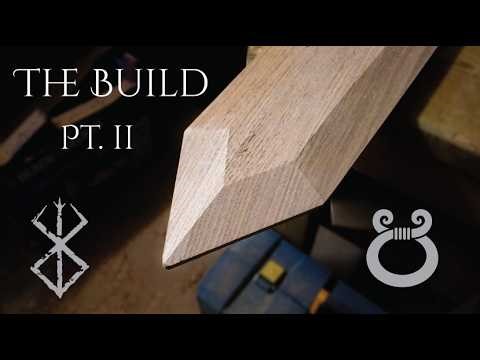 I'm Building a Functional Fine Woodcraft Dragonslayer - Ep.2: The Blade Build