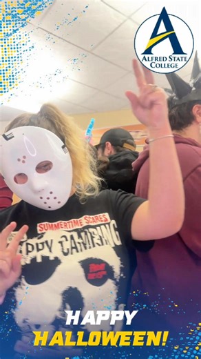 We had so much fun seeing all the great costumes at our 360 video booth today - Happy Halloween from all of us at #Alfred State! #happyhalloween | Alfred State College
