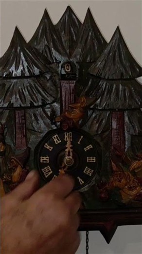 Snow White Cuckoo Clock 7 O'Clock #shorts #snowwhite #cuckooclock #clock #relaxingsounds #asmrsounds