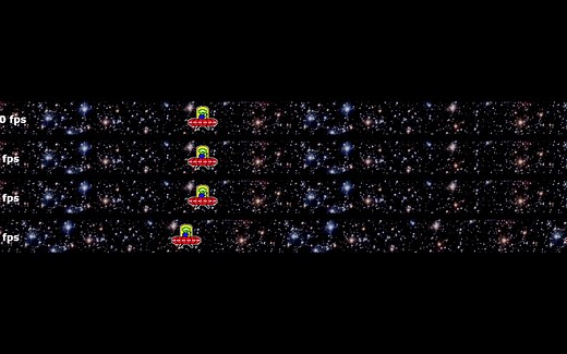 屏幕測試 (UFO,4K)