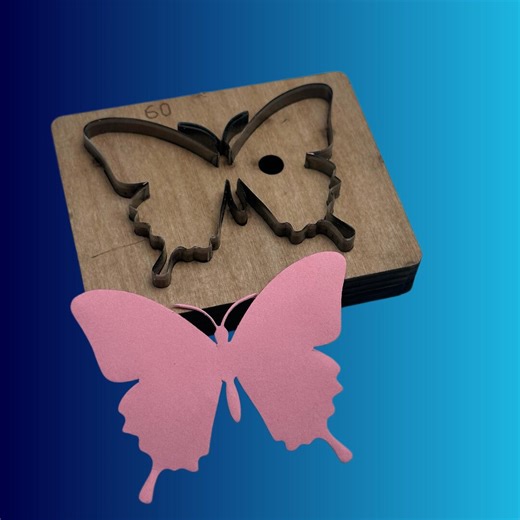 Butterfly Custom Leather Cutting Die Mold for Animal Keychains & Earrings, Leather Die Cut Mold, Leather Craft Tools for Leather Making