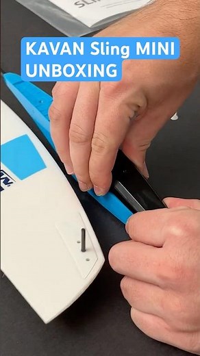 📦 Unboxing the Sling Mini DLG by KAVAN #rcplane