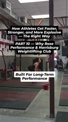 PART 10 of 10 - Built For Long-Term Performance Athletes improve when training is structured