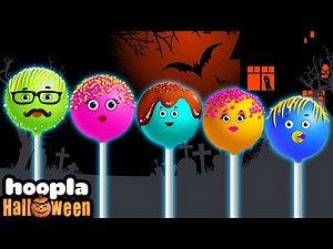 Spooky Cake Pops With Skeletons Finger Family + Funny Nursery Rhymes By Teehee Town