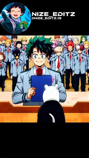 Class 2-A’s Graduation Day: From Students to Heroes ✨️🥳 #myheroacademia #bnha #deku #shorts