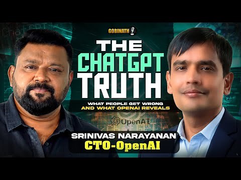 How Safe Is ChatGPT? Data, Privacy & Control Explained | Srinivas Narayanan x Gobinath