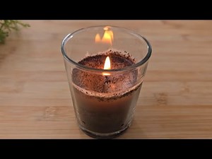 You'll Never + See Mosquitoes or Flies with This Homemade CANDLE made of COFFEE