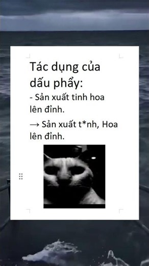 Tác dụng của dấu phẩy: