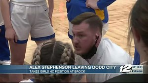 Alex Stephenson leaves Dodd City for Brock