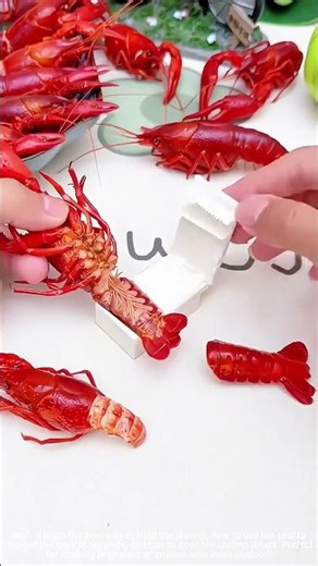 Easy Shrimp Peeling 🦐 (Only 1 Tool!)