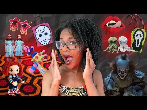 HORROR Inspired CROCHET PATTERNS (inspired by scary movies & books)