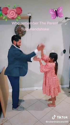 #Parent Trap Handshake #robertmancera195 #sophiam151