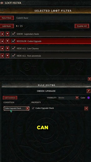 Codeth's 60 Second Loot Filter - Diablo 4