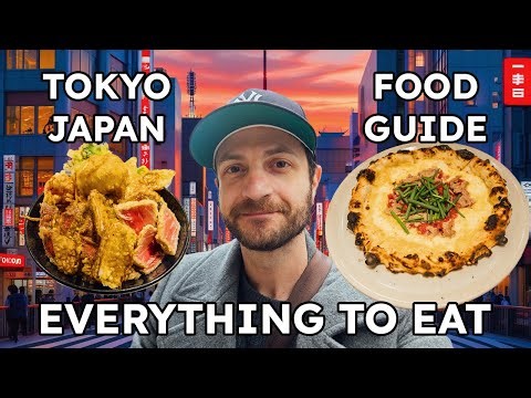 19 MUST EAT Tokyo Japan Restaurants (food guide) | Jeremy's Japan Journey Ep 1