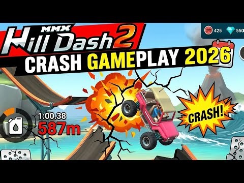 MMX Hill Dash 2 - 2026 New CRASH GamePlay