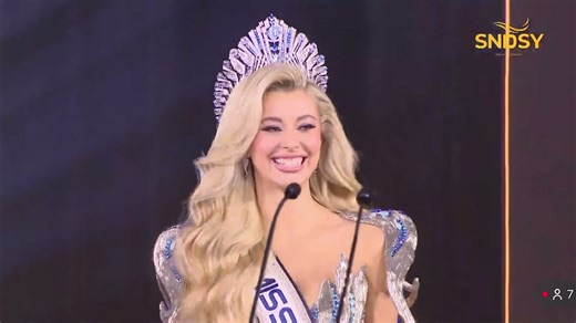 Yolina Lindquist Takes the Stage as Miss Cosmo 2025