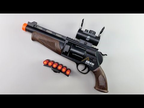 Revolver Toy Gun Unboxing Review