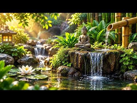 Peaceful Waterfall Sounds for Deep Relaxation 🌿 Calm Nature Sounds, Flowing Water & Stress Relief