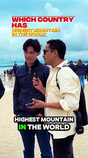 Which country has highest mountain in the world 🌎?#fyp #tiktoknepal🇳🇵 #tiktokportugal🇵🇹 #interview #trending #goviral #dailyvlogoffcial🔵 #tiktoknepal #nepalimuser #foryou #foryoupage #tiktok #nepal #mteverest @Ramit official #CapCut