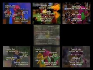 Barney Remix Credits Audio Low Tone Barney's Talent Show (Screener Version)
