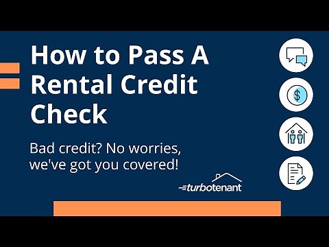 How to Pass a Rental Credit Check with Bad Credit