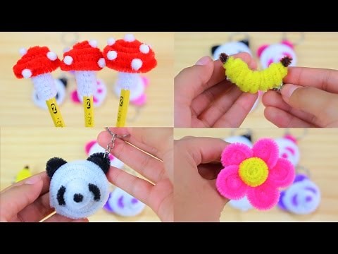 6 CREATIVAS IDEAS CON LIMPIAPIPAS