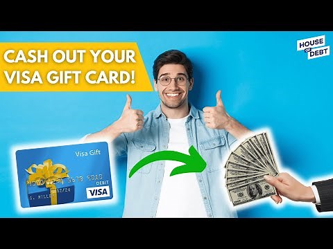 How To Transfer A Visa Gift Card To Your Bank Account!