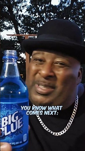 Badlands Drink of the Week. Today, we are trying Big Blue soda from Texas!! Taste like bubble gum!