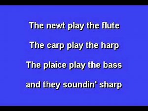 Under the Sea from The Little Mermaid Instrumental Lyrics