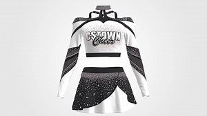 New Arrivals Personal Adult Cheerleader Customized Pink Cheer Uniforms Star