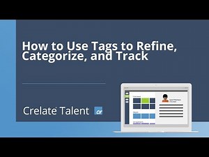 Creating and Managing Tags in Crelate Talent