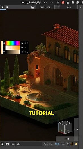 ⚡️ Level up your voxel art! watch the full tutorial now! 🎨👾#MagicaVoxel #VoxelArt