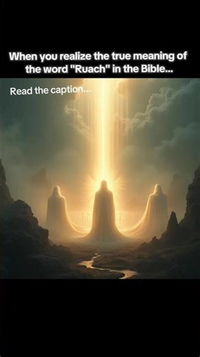 When you realize the true meaning of the word "Ruach" in the Bible… #bible #jesus #fyp