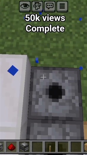 Simple Minecraft Redstone Build Hack To Impress Your Friends😆 #shorts #minecraft