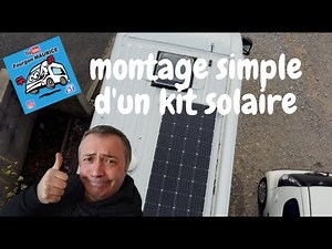 montage d'un kit solaire solaris store