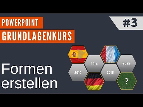 POWERPOINT #3 Formen erstellen (Formen einfügen, verbinden, kombinieren, gruppieren...)