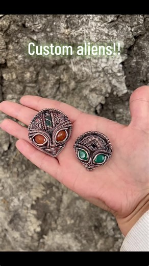 Get your custom alien wrap #aliens #congressalien #customwirewrap