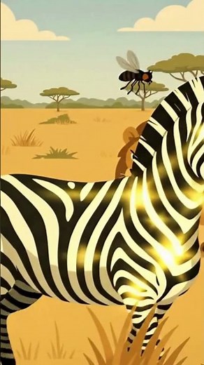 Zebras Are Black with White Stripes