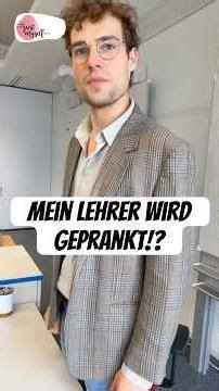 Meine Klasse prankt den Lehrer! 💊 #iamjustmyself #funk #klasse #schulalltag #prank