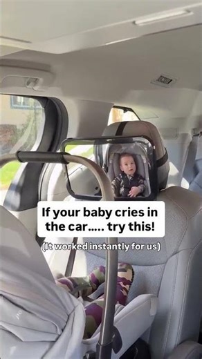 This Song Stopped My Baby's Car Seat Crying Instantly #babytips #carseatbaby