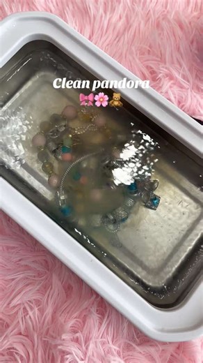 Cleaning Pandora Jewelry with Ultrasonic Cleaner