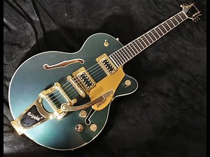 Surf guitar on a Gretsch Electromatic G5655TG Centre Block