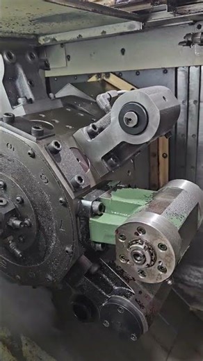 2012 Muratec MD 120G Operation Video C-Axis Turret Index 2-Live Tool Static Holders, 8" Chucks!