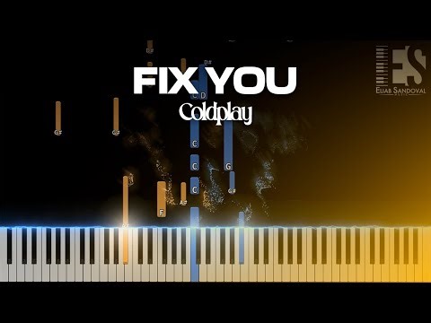 Fix You - Coldplay (Piano Tutorial) | Eliab Sandoval
