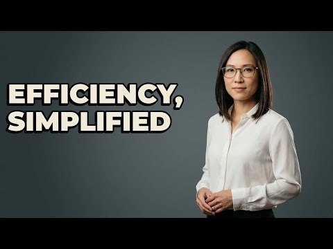 Can You Explain Operational Efficiency Simply?