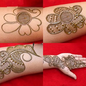 374K views · 20K reactions | Such a vibrant arabic mehendi design you don't want to miss this one! | Amisha Arts | Facebook